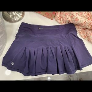Lululemon purple tennis skirt